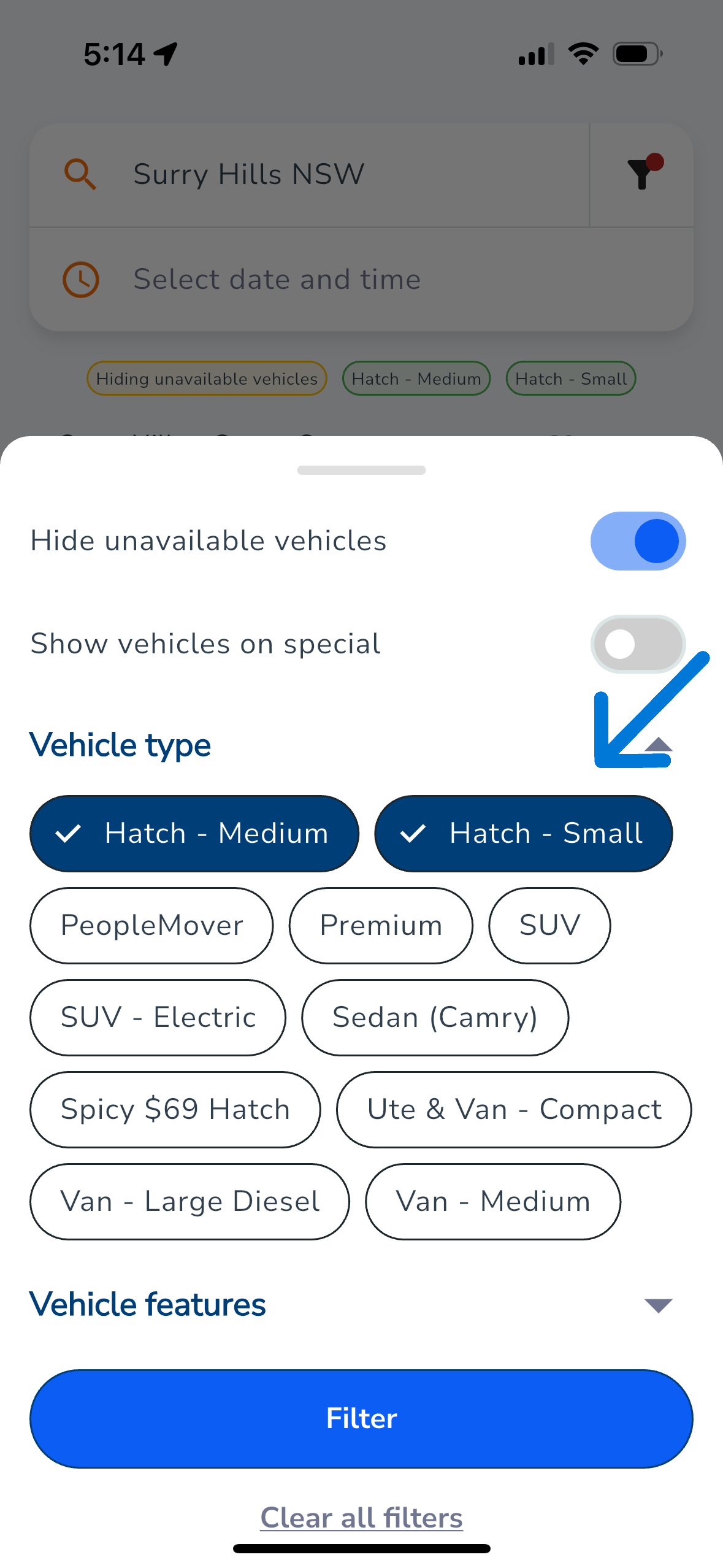 finding the right car