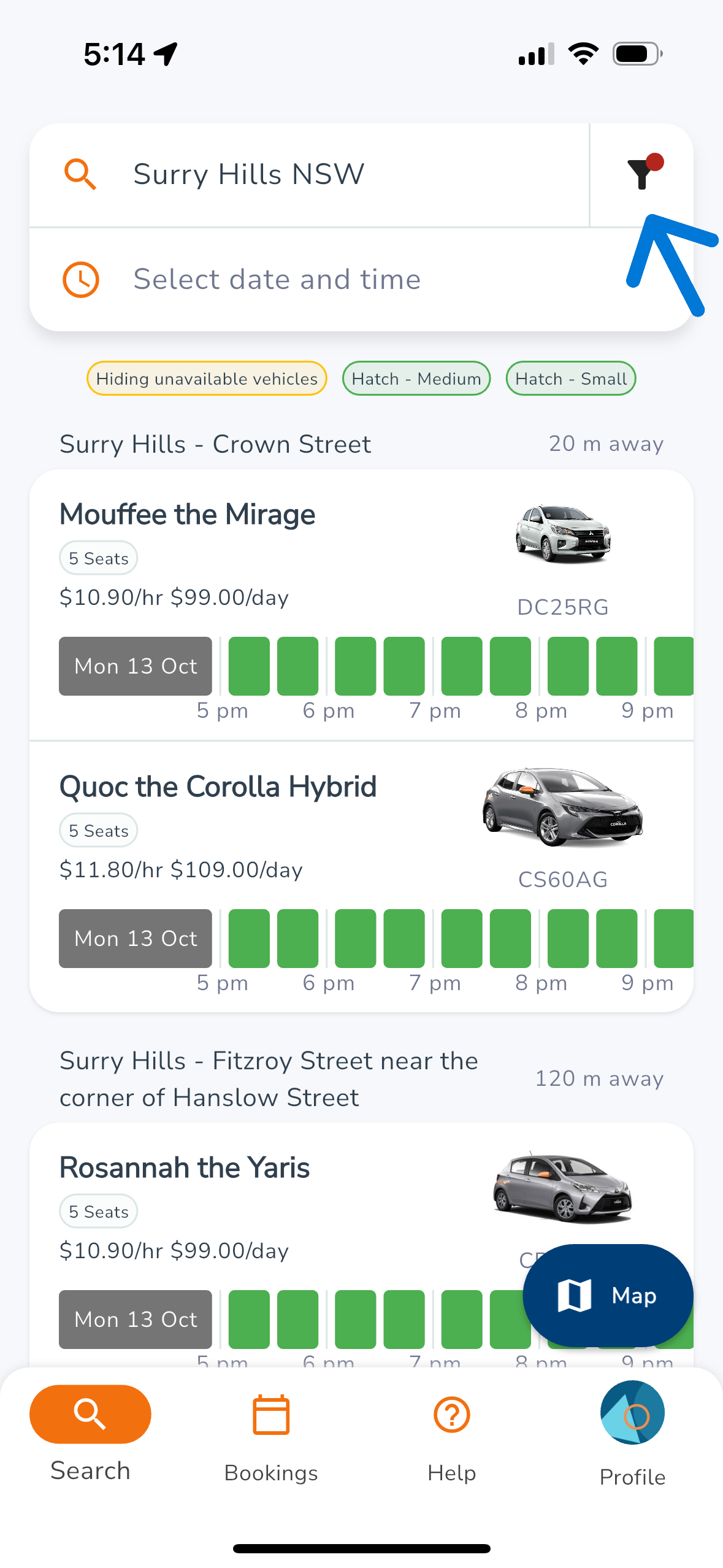 finding the right car