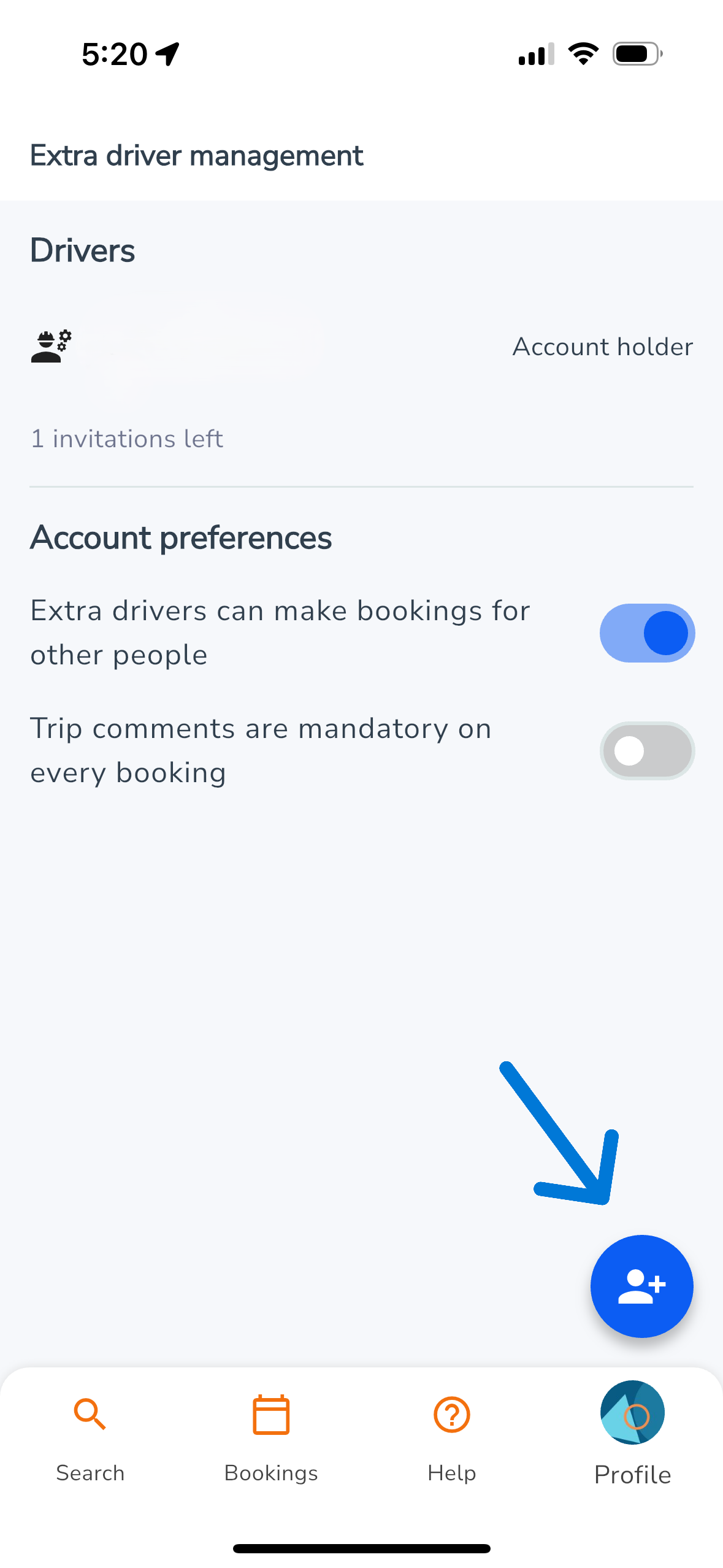 how to add extra drivers to your goget business account