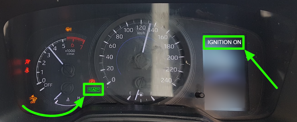 how to make sure your corolla hybrid is really switched off